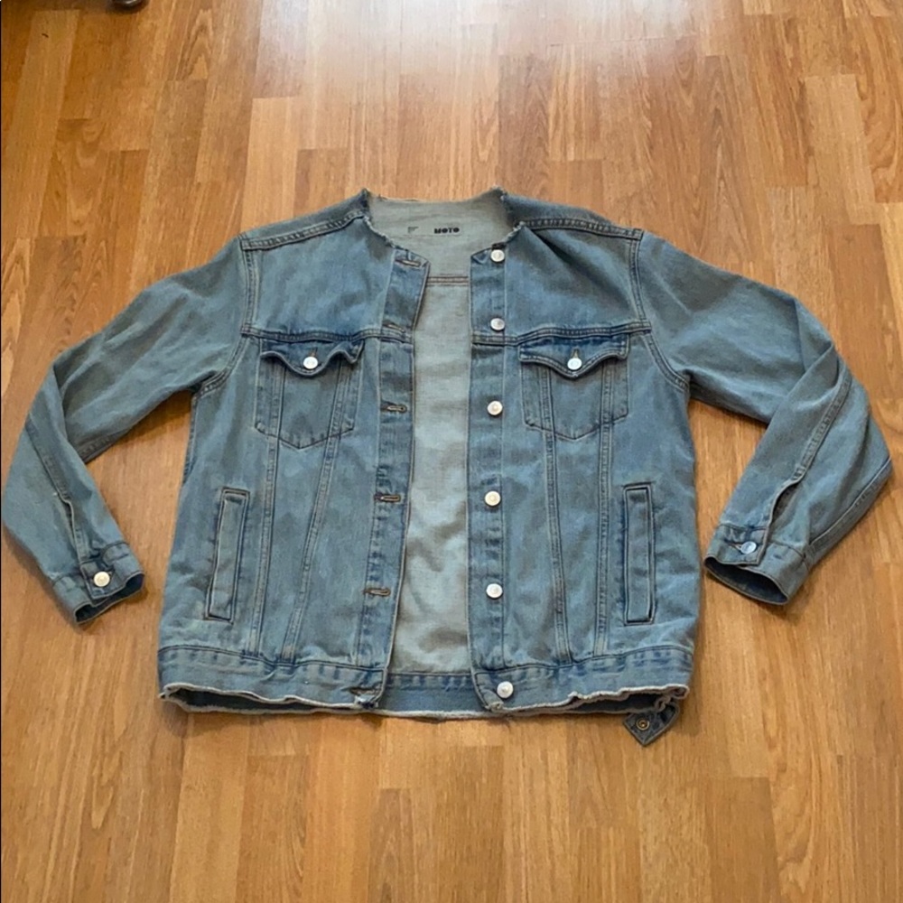 Topshop denim jacket (size 6)